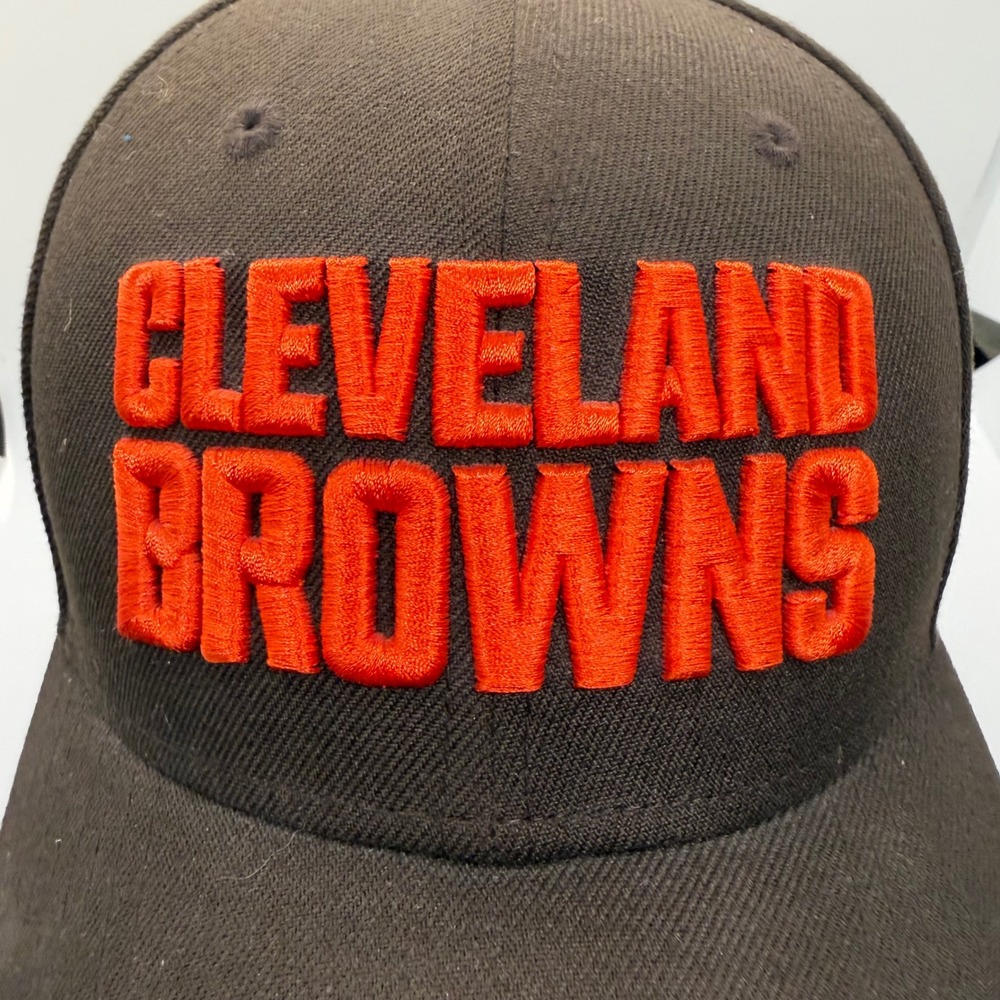 New Era 9FORTY‎ Cleveland Browns Hat Mens Brown Orange Adjustable NFL Cap OSFM